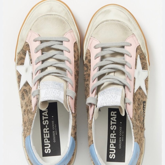 Golden Goose Superstar Leopard Penstar 35